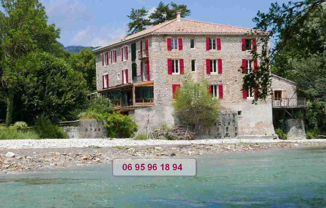-Moulin de Solaure- Hotel Aix-en-Diois Buitenkant foto